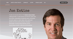 Desktop Screenshot of jonentine.com